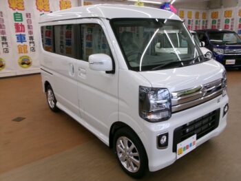 エブリイワゴン PZターボ ハイルーフ 6型 ディスプレイオーディオ&スズキセーフティサポート 未使用車 4WD