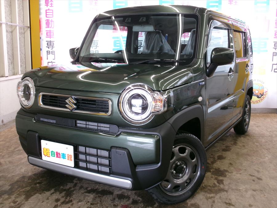 ハスラー ハイブリッドG 3型 スズキセーフティサポート 未使用車 4WD