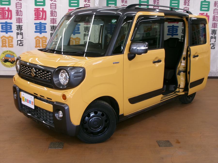 スペーシアギア ハイブリッドＸＺターボ全方位モニター用カメラパッケージ装着車 4WD