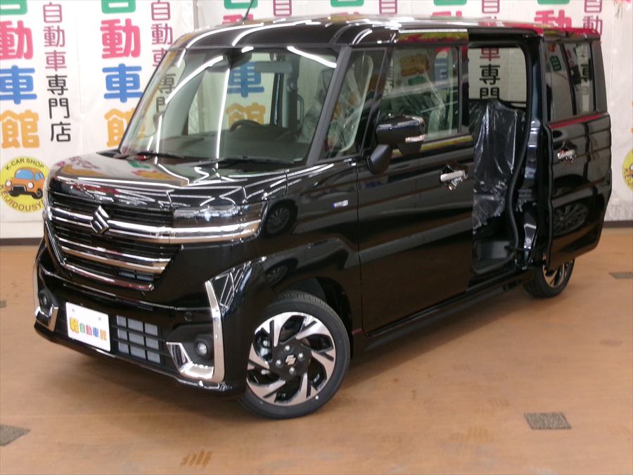 スペーシアカスタム ハイブリッド XS 未使用車 4WD