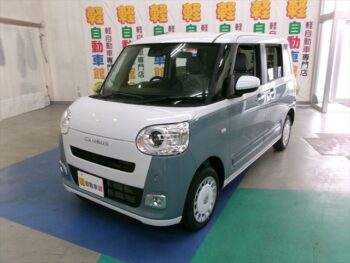 ムーヴキャンバス ストライプスG　ターボ　未使用車　4WD