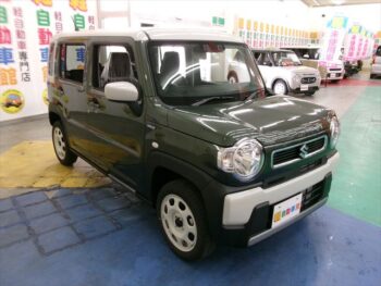ハスラー ハイブリッドG スズキセーフティサポート (ホワイト内装) 未使用車 4WD