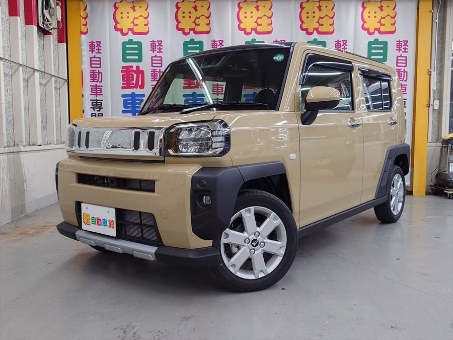 タフト Gターボ クロムベンチャー9インチスマホ連携ディスプレイオーディオ 未使用車 4WD