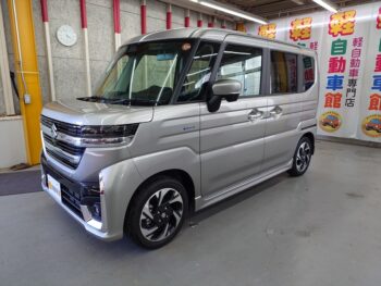 スペーシアカスタム ハイブリッドXS 未使用車 4WD
