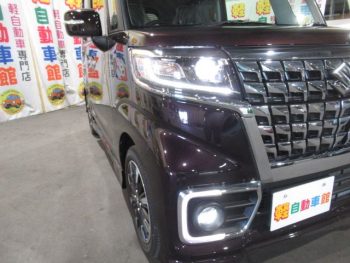 スペーシアカスタム ハイブリッドXSターボ　未使用車　4WD