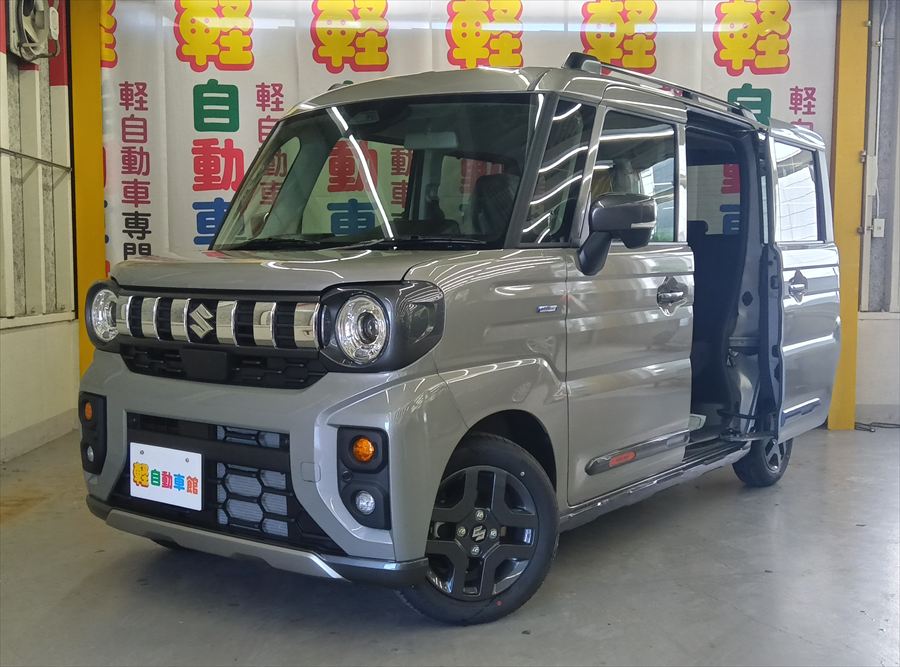 スペーシアギア ハイブリッド XZ スズキセーフティサポート 未使用車 4WD