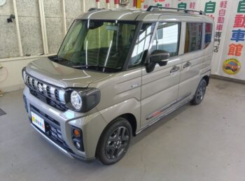 スペーシアギア ハイブリッド XZ スズキセーフティサポート 未使用車 4WD