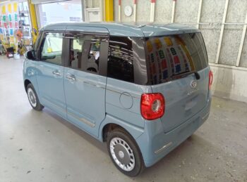 ムーヴキャンバス セオリーG パノラマモニター純正ナビTV 4WD