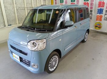 ムーヴキャンバス セオリーG パノラマモニター純正ナビTV 4WD