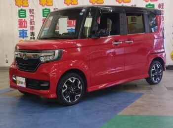 N-BOXカスタム G・EXターボ　ホンダセンシング　4WD