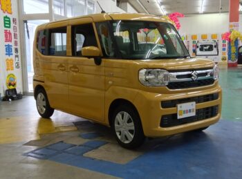 スペーシア ハイブリッドX　全方位モニター純正ナビTVスズキコネクト　セーフティプラスパッケージ　4WD