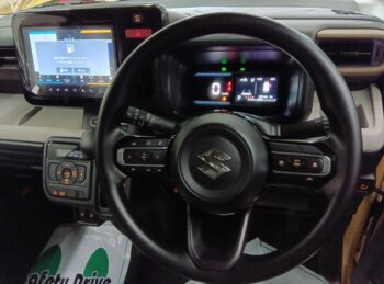 スペーシア ハイブリッドX　全方位モニター純正ナビTVスズキコネクト　セーフティプラスパッケージ　4WD