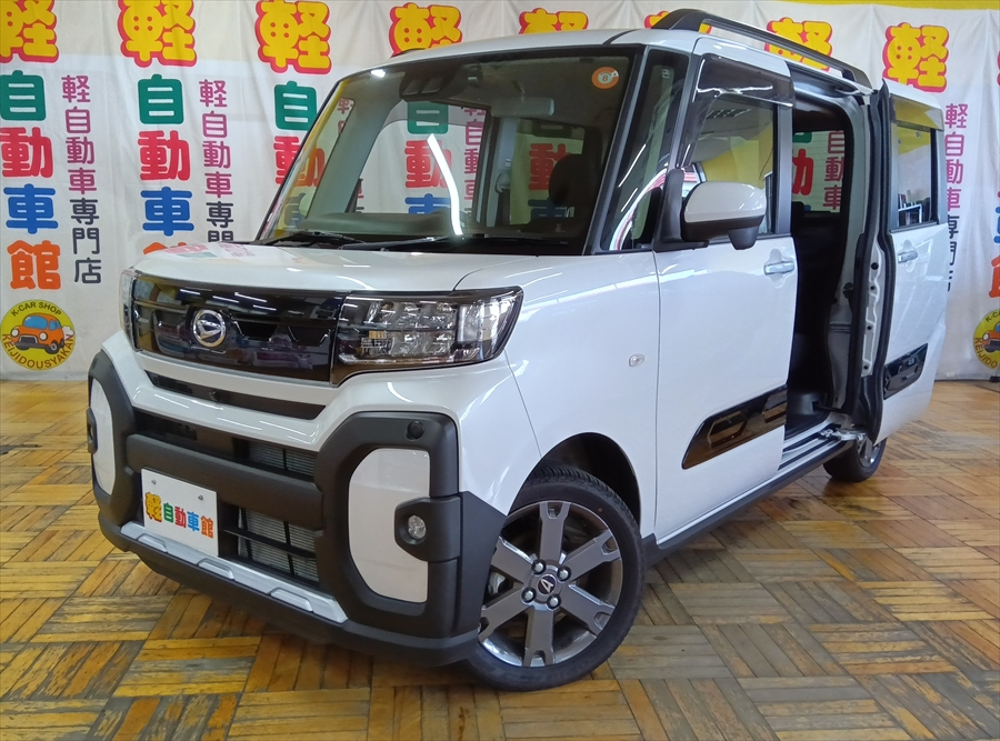 タント ファンクロスターボ パノラマモニター純正ナビＴＶ　4WD