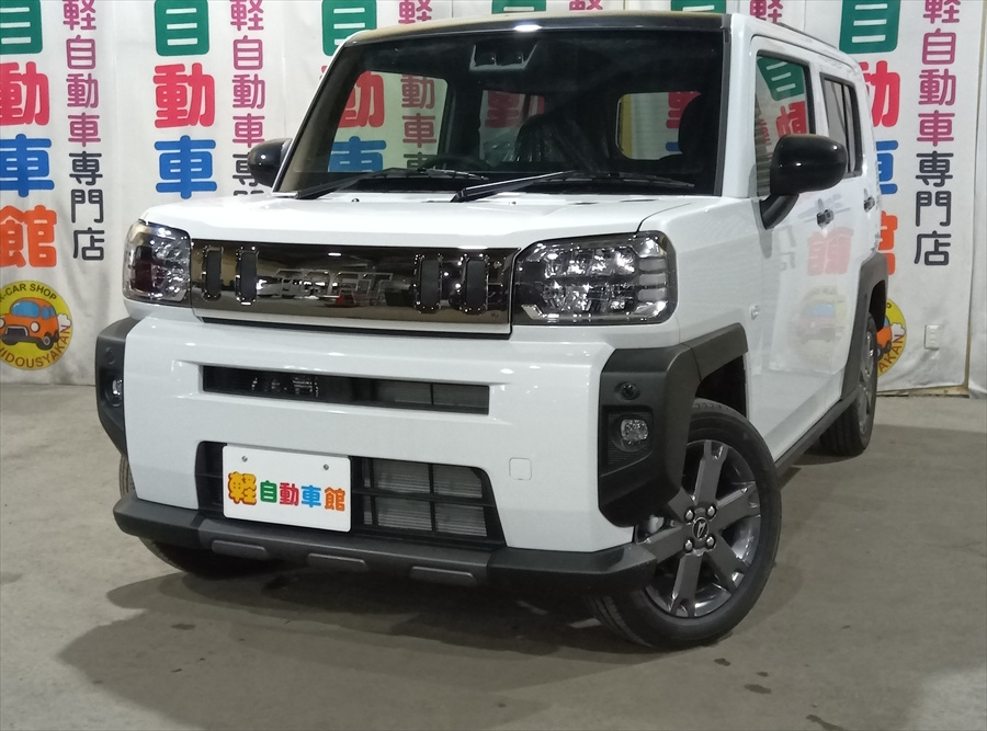 タフト G ターボ　ダーククロムベンチャー　ECOアイドル非装着車 未使用車　4WD