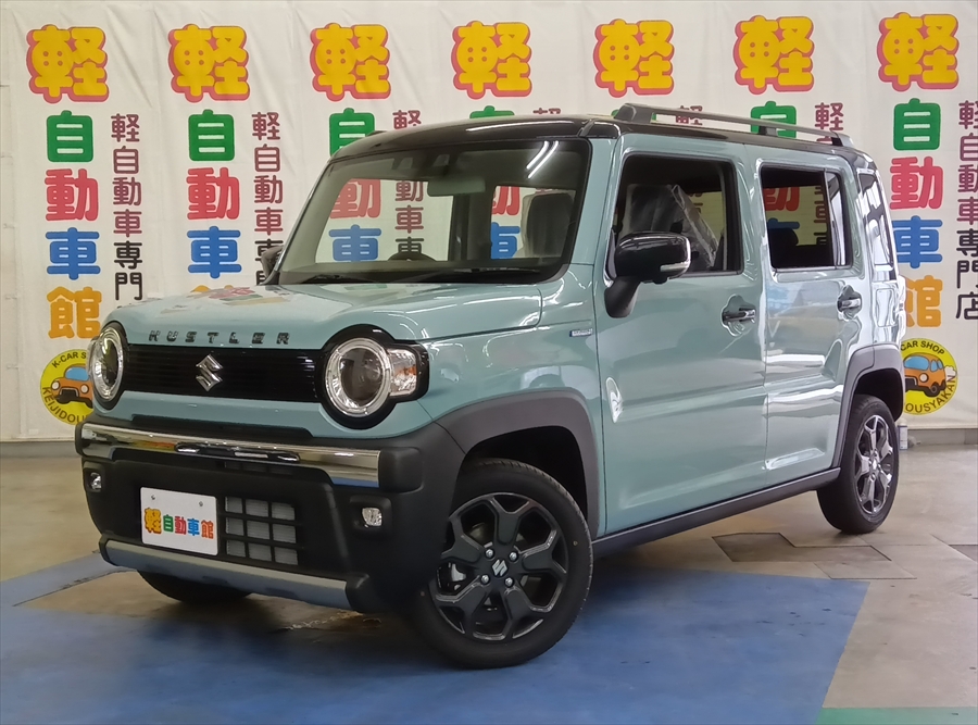 ハスラー タフワイルド　全方位モニターナビTVスズキコネクト　未使用車　4WD