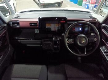 スペーシアカスタム ハイブリッド　GS　全方位モニター純正ナビTVスズキコネクト 4WD