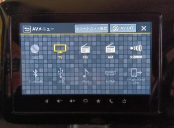 スペーシアカスタム ハイブリッド　GS　全方位モニター純正ナビTVスズキコネクト 4WD