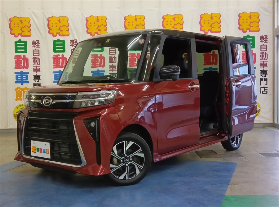 タントカスタム X　ナビTVバックカメラ　後期型　4WD