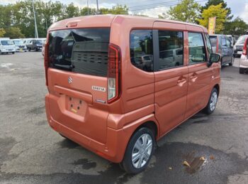 スペーシア ハイブリッドG 全方位モニター純正ナビTV スズキコネクト 未使用車 4WD