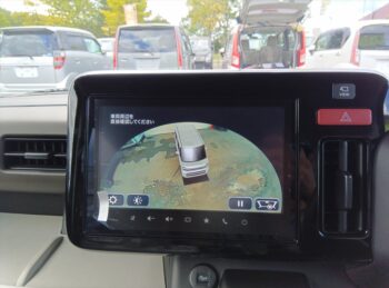 スペーシア ハイブリッドG 全方位モニター純正ナビTV スズキコネクト 未使用車 4WD