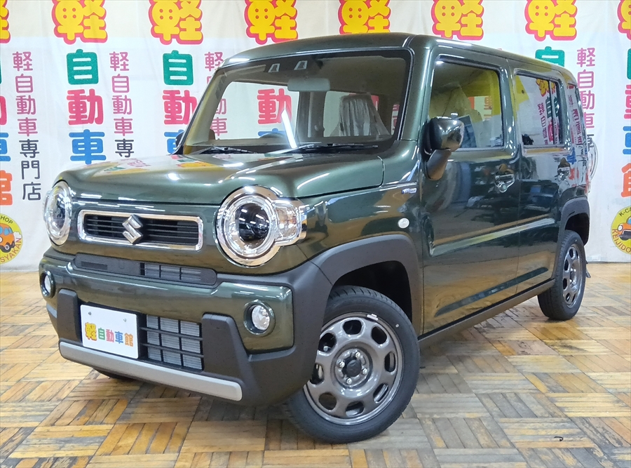ハスラー ハイブリッド G スズキセーフティサポート 未使用車 4WD