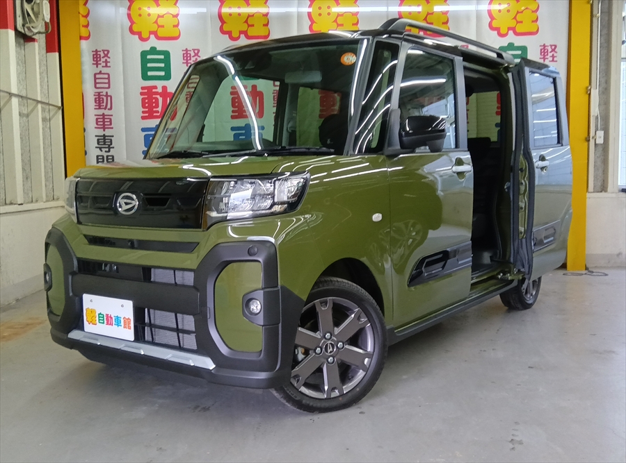 タント ファンクロス ターボ パノラマモニター対応カメラ 未使用車 4WD