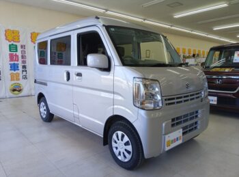 エブリイバン PC　セーフティサポート　社外ナビ・フルセグTV・Bカメラ　4WD