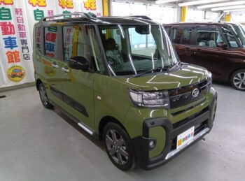 タント ファンクロス ターボ パノラマモニター対応カメラ 未使用車 4WD