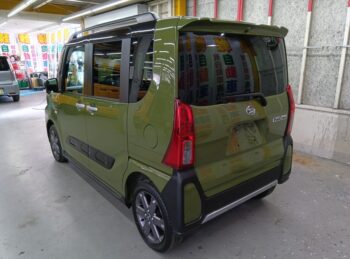 タント ファンクロス ターボ パノラマモニター対応カメラ 未使用車 4WD