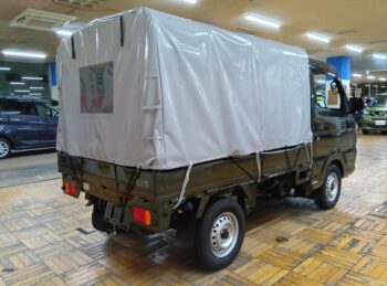 キャリイトラック ＫＣエアコン・パワステ　デュアルカメラブレーキサポート　幌付き 4WD