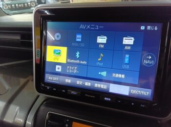 スペーシアギア ハイブリッドＸＺ　全方位モニター用カメラパッケージ装着車　純正ナビＴＶ 4WD