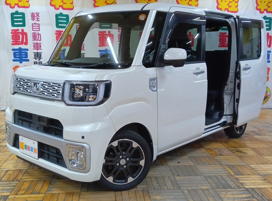ウェイク Ｇ　ＳＡ　ターボ　純正8インチナビ 4WD
