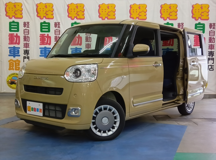 ムーヴキャンバス セオリーG 未使用車 4WD