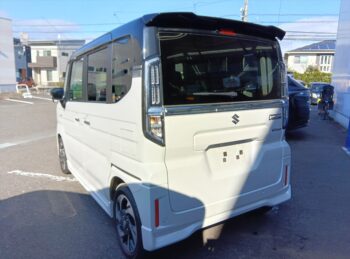 スペーシアカスタム ハイブリットＸＳ 全方位モニター付メモリーナビゲーション・スズキコネクト