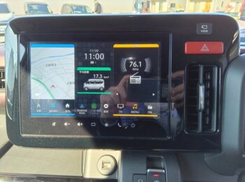 スペーシアカスタム ハイブリットＸＳ 全方位モニター付メモリーナビゲーション・スズキコネクト