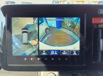 スペーシアカスタム ハイブリットＸＳ 全方位モニター付メモリーナビゲーション・スズキコネクト