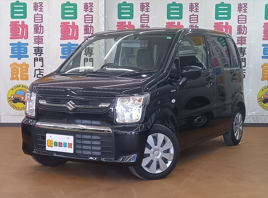 ワゴンR ハイブリッドＦＸ－Ｓ　全方位モニター付ディスプレイオーディオ・スズキコネクト 4WD