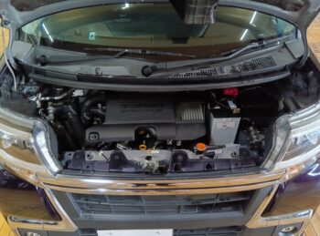 タントカスタム ＲＳ　トップエディションＳＡⅢ　ターボ　パノラマビューモニター　純正ナビＴＶ 4WD