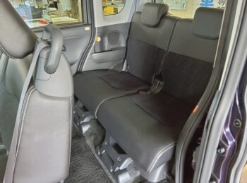 タントカスタム ＲＳ　トップエディションＳＡⅢ　ターボ　パノラマビューモニター　純正ナビＴＶ 4WD