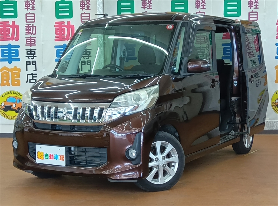 eKスペースカスタム Ｇ 純正ナビ・ＴＶ バックカメラ 4WD