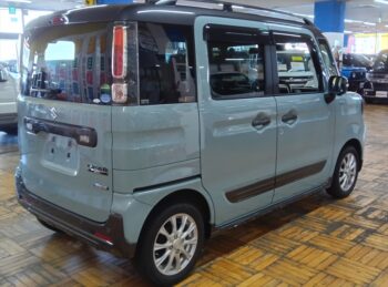 スペーシアギア ハイブリッドＸＺ　全方位モニター用カメラパッケージ装着車　純正ナビＴＶ 4WD