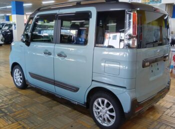 スペーシアギア ハイブリッドＸＺ　全方位モニター用カメラパッケージ装着車　純正ナビＴＶ 4WD