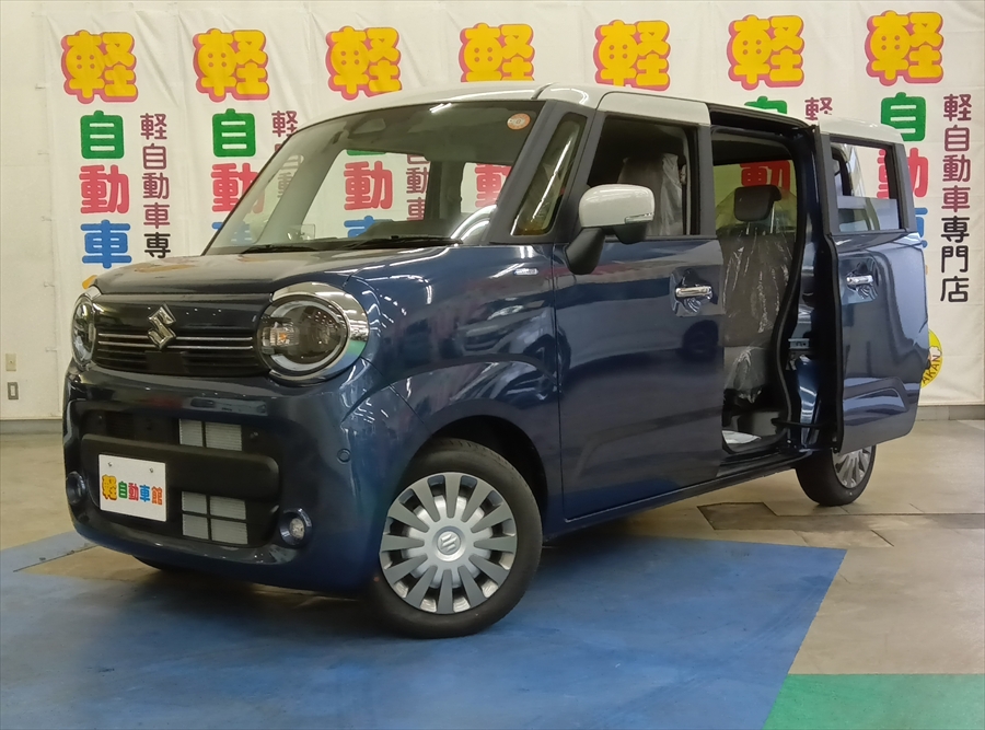 ワゴンR スマイル ハイブリッド X 3型 全方位モニタナビ&スズキセーフティサポート スズキコネクト対応通信機器装置 未使用車 4WD