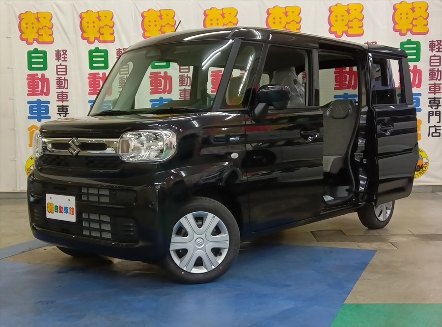 スペーシア ハイブリッド G スズキセーフティサポート 未使用車 4WD