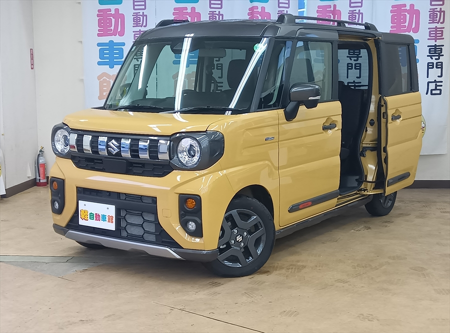 スペーシアギア ハイブリッドXZターボ 全方位モニター付メモリーナビTV スズキコネクト 後期型 4WD