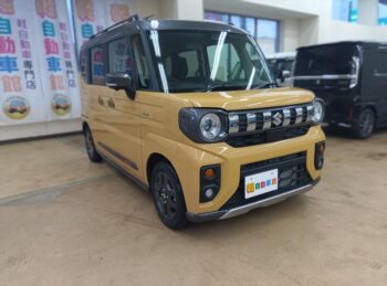 スペーシアギア ハイブリッドXZターボ　全方位モニター付メモリーナビTV　スズキコネクト　後期型　４WD