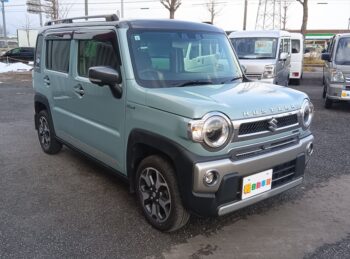 ハスラー Ｊスタイルターボ 全方位モニター付メモリーナビ 4WD