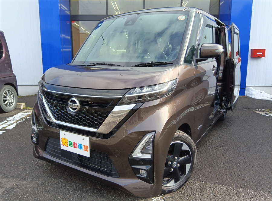 ルークス ハイウェイスターX 純正ナビTV