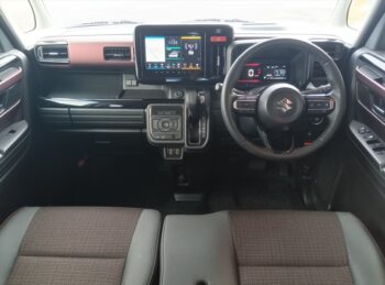 スペーシアカスタム ハイブリッドＸＳ 全方位モニター付純正ナビTV スズキコネクト 4WD