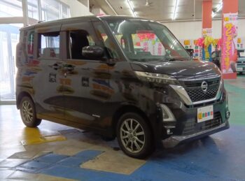 ルークス ハイウェイスターＧターボ　純正ナビＴＶアラウンドビューモニター　4ＷＤ